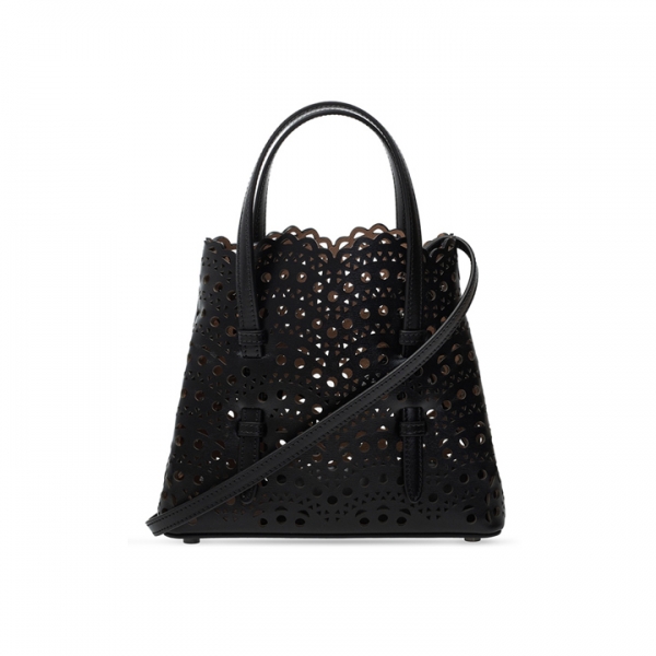 ◆당일◆26SS 미나 MINA 20 펀칭 토트&크로스백 블랙 AA1S06720C0A44 999