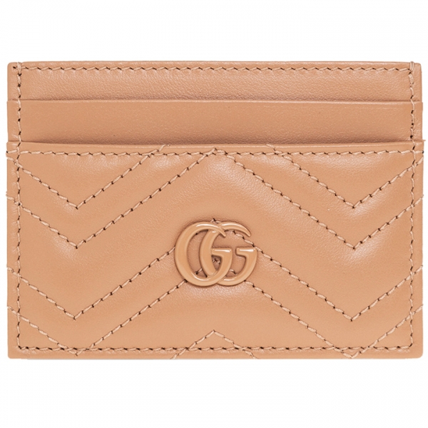 ◆당일◆23FW GG 마몬트 마틀라세 카드지갑 로즈베이지 443127 AABZK 2754