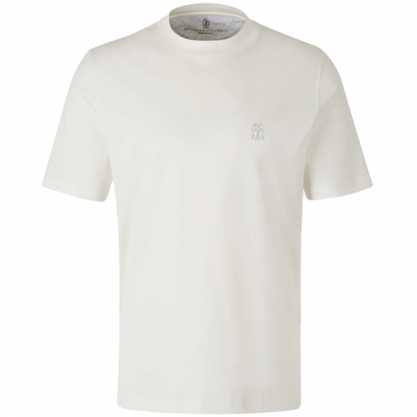 ◆당일◆25SS 로고 자수 티셔츠 화이트 M0B137444G C7220