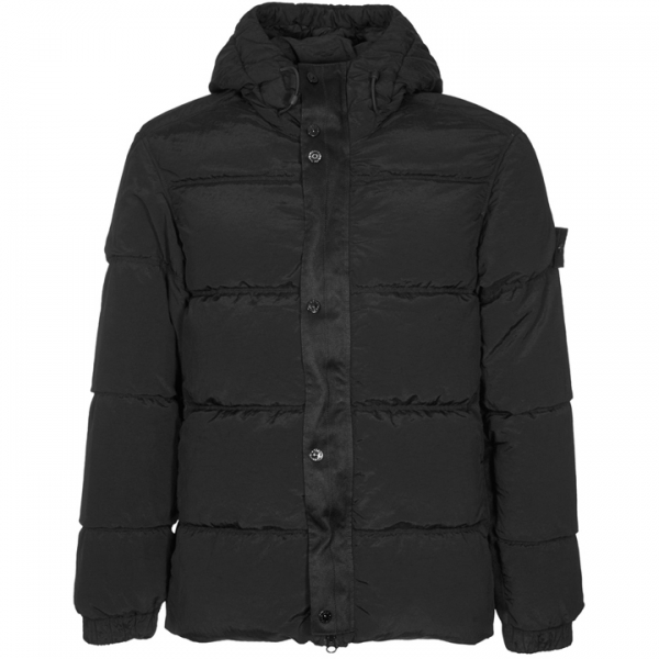 ◆당일◆24FW 와펜패치 나일론 메탈 에코닐 리제너레이티드 TC 패딩자켓 블랙 811541419 V0029