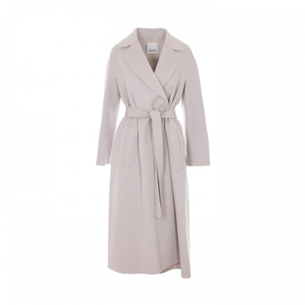 ◆당일◆26SS 엘리사 SMMELISA 울 벨티드 코트 샌드 2619011021 032