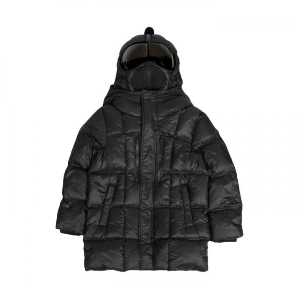 ◆키즈◆24FW 키즈 블랙고글 후드 패딩자켓 블랙 CK 720R T KJ4 90BK