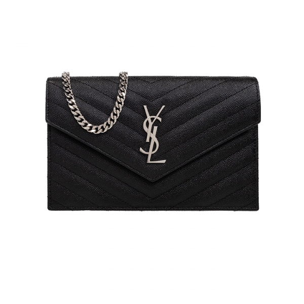 ◆당일◆26SS 은장 모노그램 마틀라세 체인백 블랙 742920 BOW02 1000