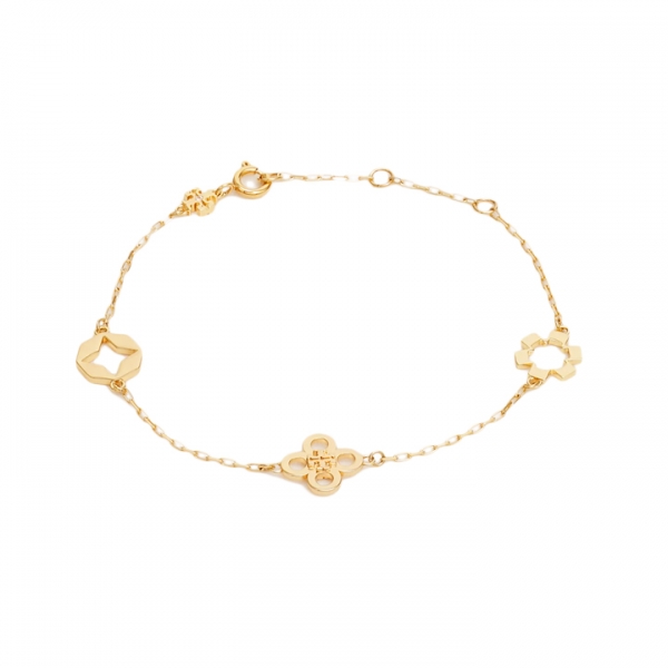 ◆당일◆26SS 키라 클로버 브레이슬릿 골드 153713 720