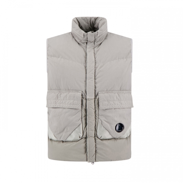 ◆당일◆25FW 렌즈 와펜 패딩 조끼 그레이 19CMVE028A 006369M 331