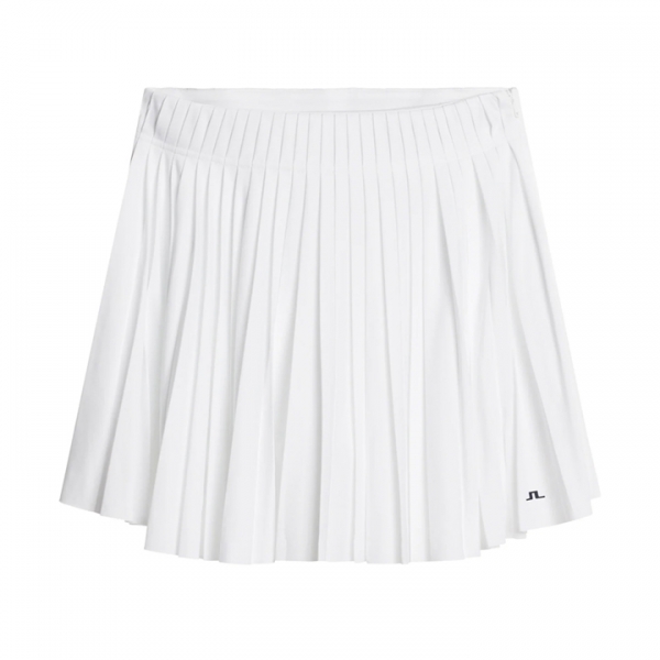 ◆당일◆24SS 가일 GAYLE 로고 플리츠 스커트 화이트 GWSD09462 0000