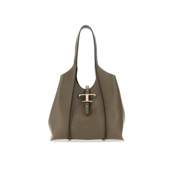 ◆당일◆26SS 타임리스 스몰 쇼퍼&토트백 카키 XBWTSBA0200 Q8E C404