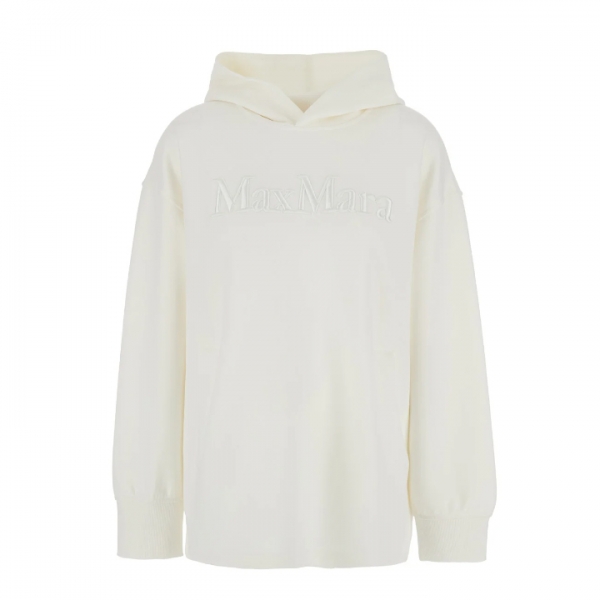 ◆당일◆25FW 비시에라 VISIERA 엠브로이더리 로고 블렌드 후드티 화이트 2529946011 001