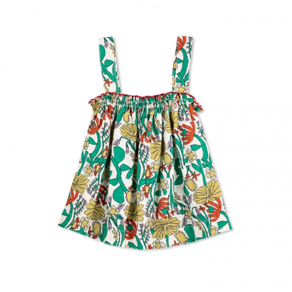 ◆키즈◆키즈 허벌리스트 올오버 우븐 탑 멀티 B126AC030 199