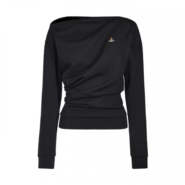 ◆당일◆25FW 헤보 HEBO 드레이프 맨투맨 블랙 3I010015 J006O N401