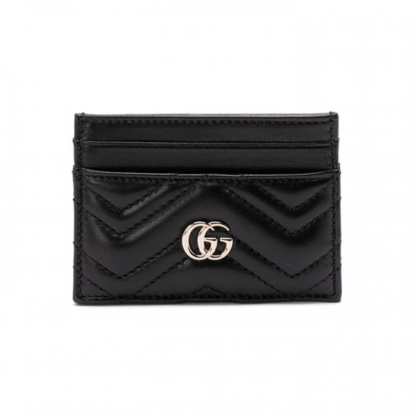 ◆당일◆26SS GG 마몬트 마틀라세 카드지갑 블랙 443127 AAFAX 1000