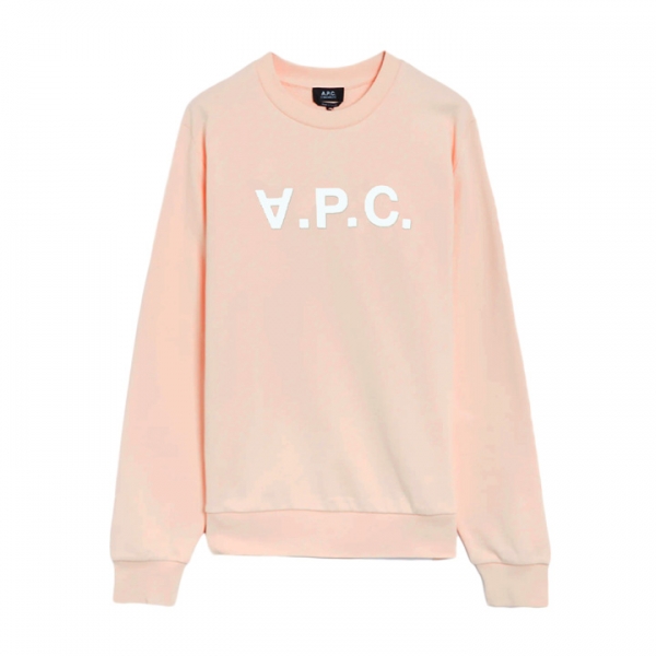 ◆당일◆25FW VPC 로고 스탠다드 그랜드 맨투맨 핑크 COHBN M27907 ELB