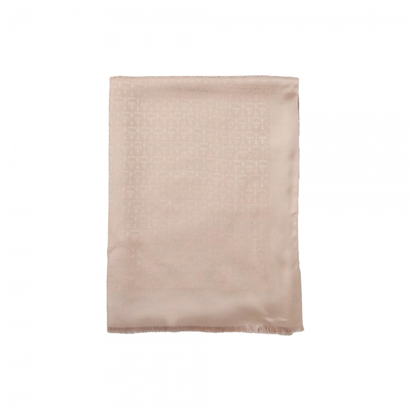 26SS 간치니 모노그램 자카드 스톨 스카프 아몬드 32-7987 0725358