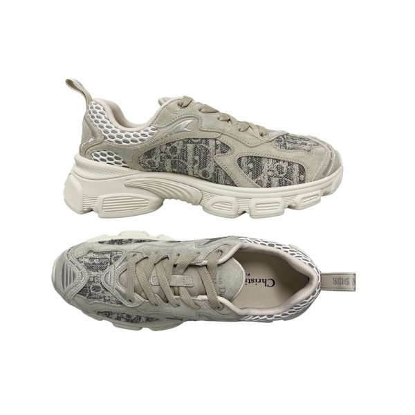 26SS 디올 바이브 오블리크 스웨이드 스니커즈 밀크 KCK443OLD S11W