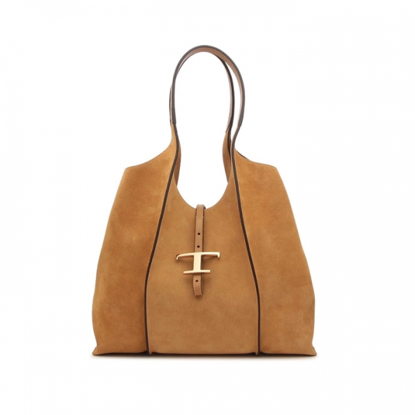 ◆당일◆26SS 타임리스 미디움 쇼퍼&토트백 브라운 XBWTSBA0300 P3A S403