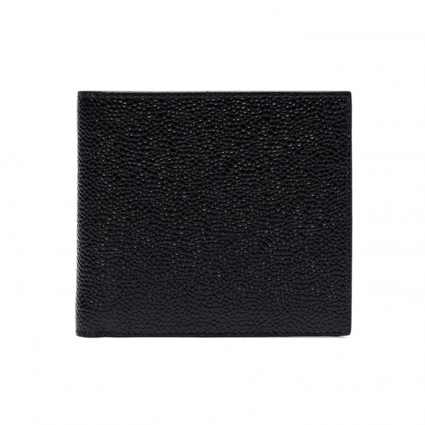 ◆당일◆26SS 페블 그레인 반지갑 블랙 MAW023A 00198 001