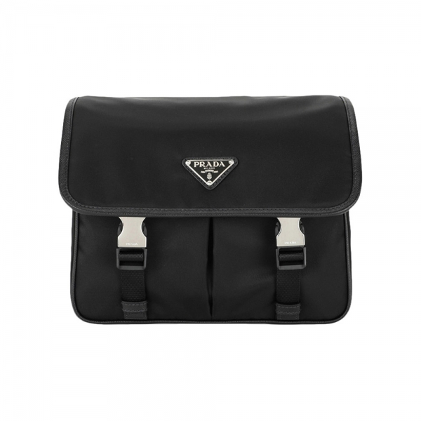 26SS 삼각로고 포코노 플랩 숄더&크로스백 블랙 2VD769 2DMH F0002