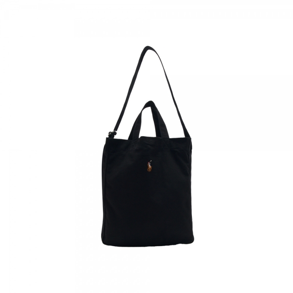 26SS 포니 로고 자수 숄더백 블랙 405967606 003