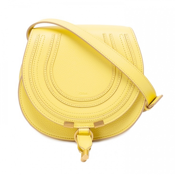 ◆당일◆25SS 마르씨 스몰 새들백 옐로우 CHC22AS680I31 703