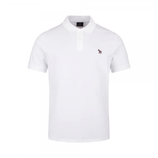 26SS 지브라 와펜 반팔 폴로 티셔츠 화이트 M2R 183K PZEBRA 01