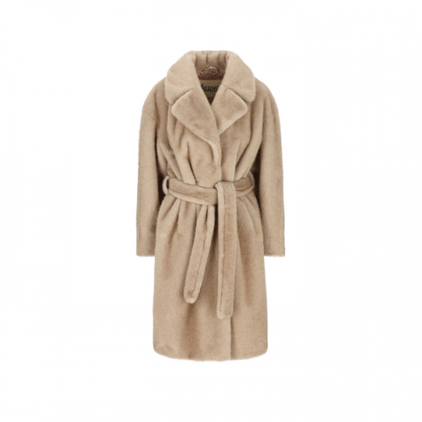 ◆당일◆25FW 소프트 얼터너티브 퍼 코트 베이지 CA000582D 12739 1985