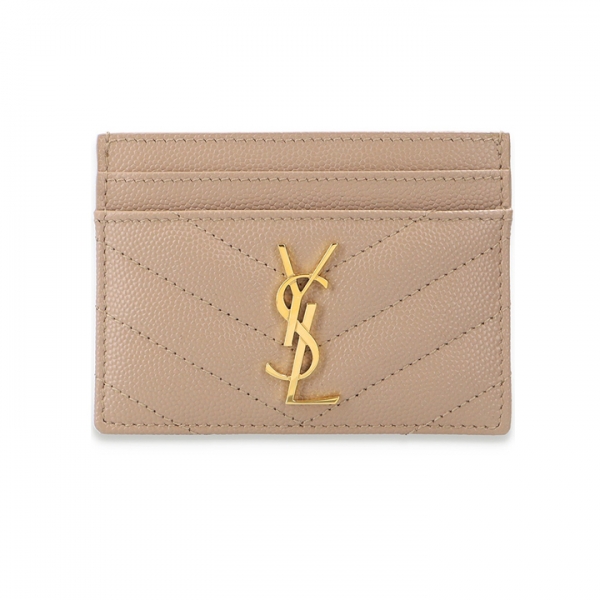 ◆당일◆26SS 금장 모노그램 마틀라세 카드지갑 베이지 423291 BOW01 2721