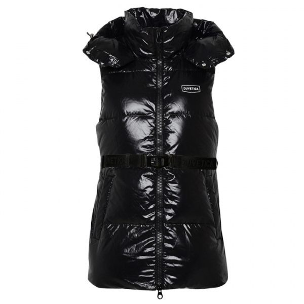 ◆당일◆24FW ALLORO 로고 패딩조끼 블랙 VDDV95236K0001 BKS