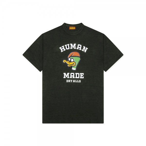 26SS 덕 프린팅 반팔 티셔츠 블랙 HM30TE006 BLACK