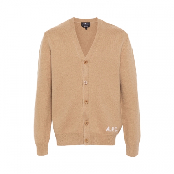 ◆당일◆26SS 케니 KENNY 로고 가디건 카멜 WVBDK H22305 CAB