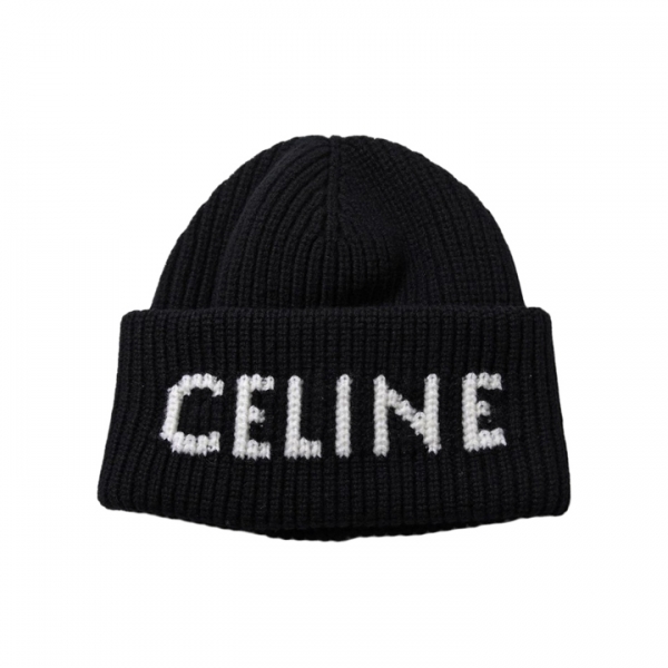 ◆당일◆26SS 로고 울 캐시미어 비니 블랙 AA0H92I93 38AO