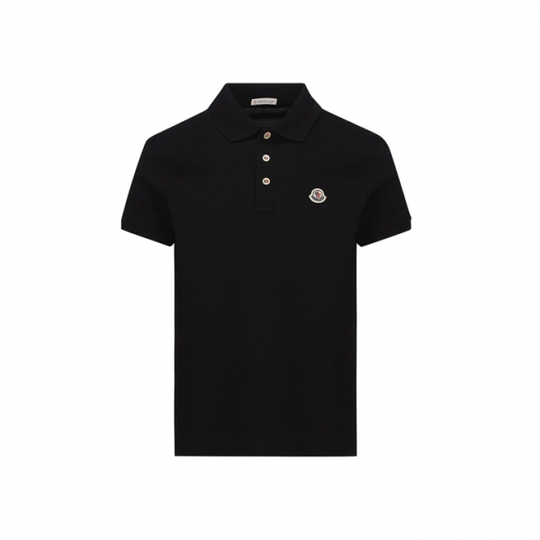 ◆당일◆26SS 로고 패치 카라 티셔츠 블랙 8A000 26 84556 999