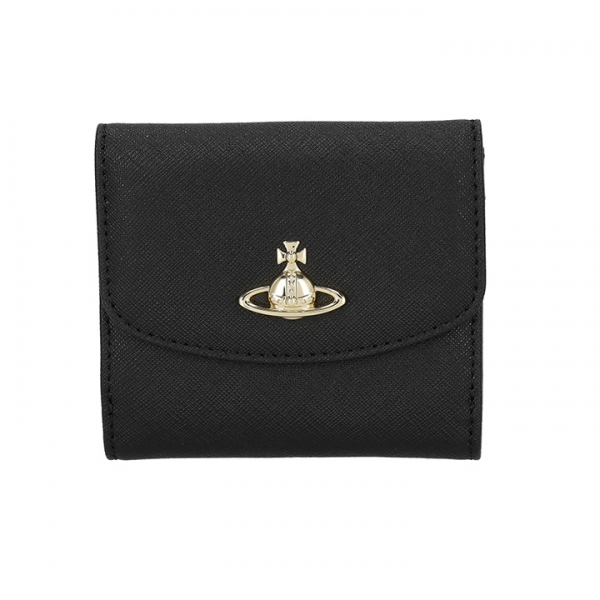 ◆당일◆26SS ORB 로고 스몰 반지갑 블랙 51150032W L001N N402