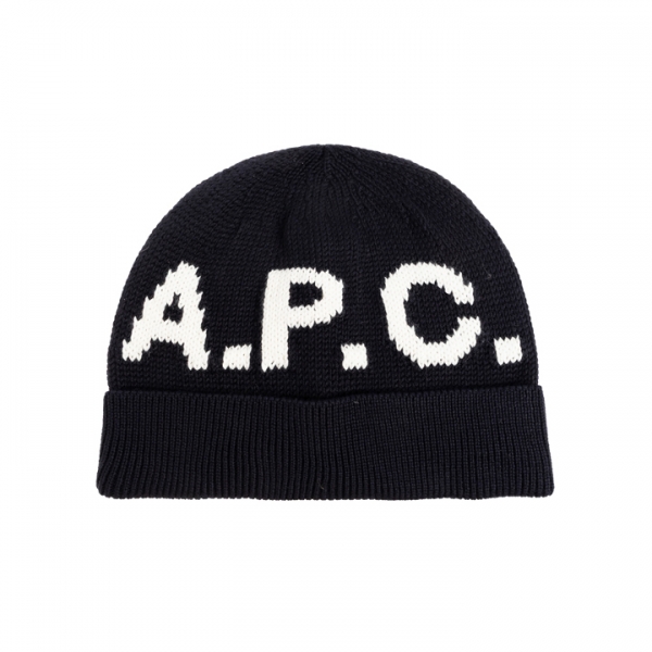 ◆당일◆26SS 시그니처 로고 비니 다크네이비 WOASL M25113 IAK