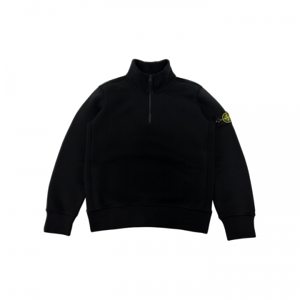 ◆키즈◆여성 와펜 패치 기모 하프집업 맨투맨 블랙 K2S16 6100012 S0A20 V0029