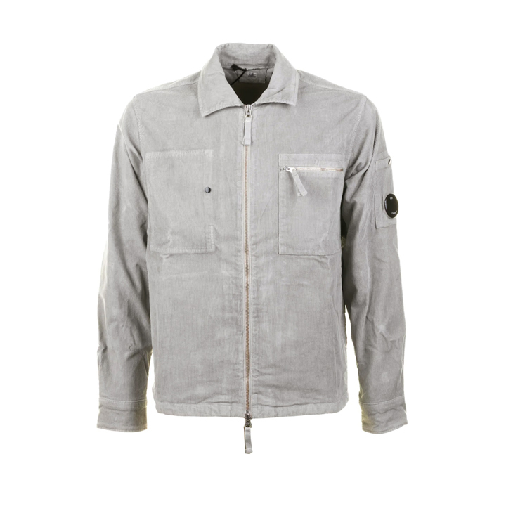 ◆당일◆25FW 렌즈 와펜 코듀로이 오버 셔츠자켓 그레이 19CMOS097A 006410O 331