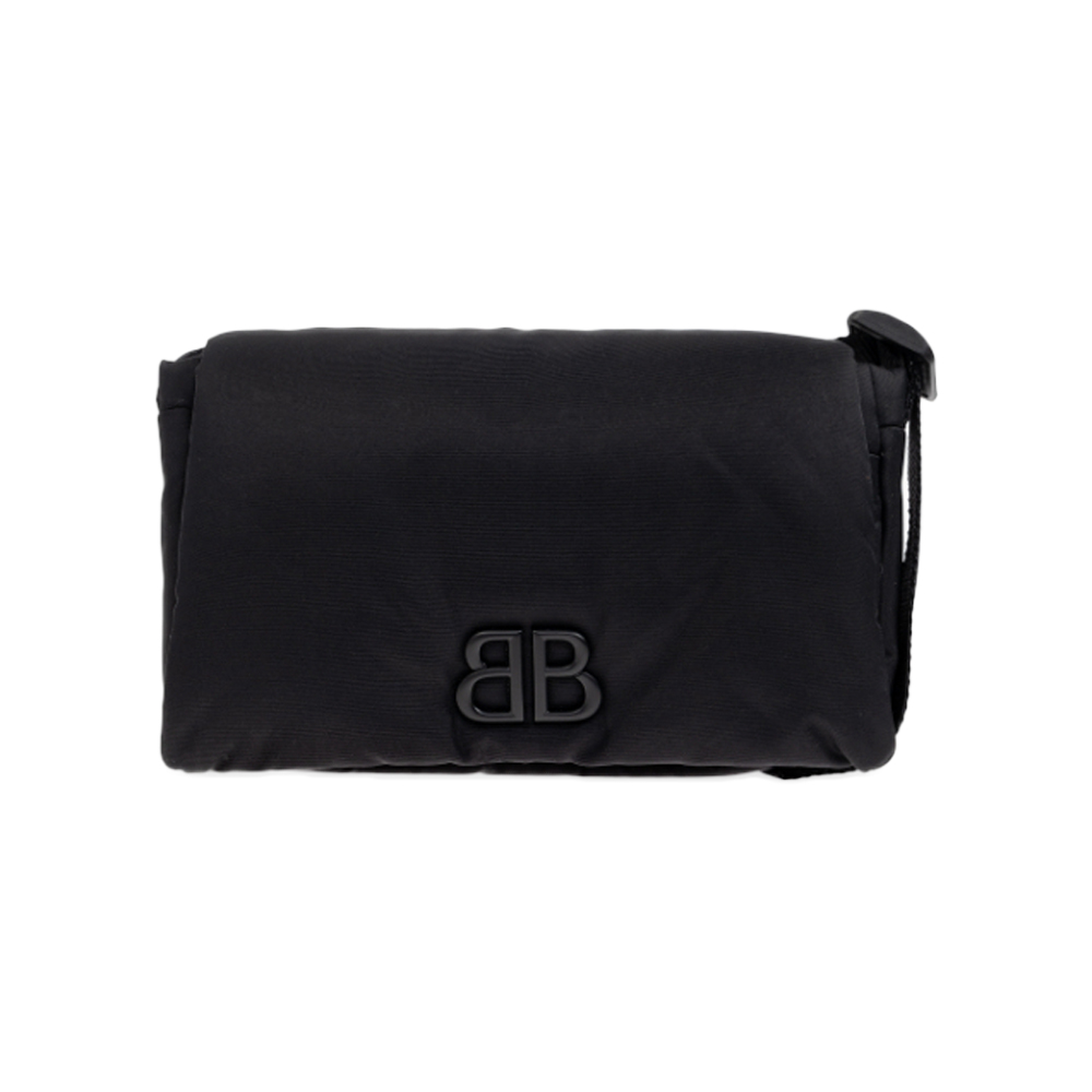 26SS 모나코 플랩 스몰 메신저백 블랙 806630 2ABFB 1000