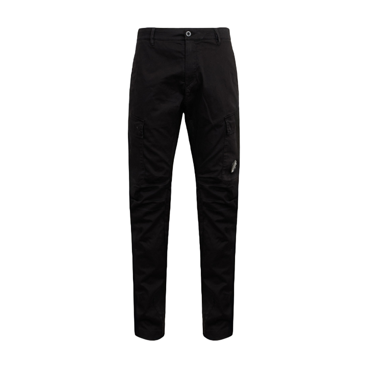 ◆당일◆26SS 렌즈 와펜 새틴 스트레치 카고팬츠 블랙 20CMPA134A 005694G 999