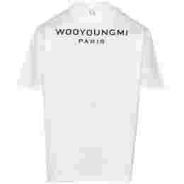 ◆당일◆25SS 시그니처 백로고 티셔츠 화이트 W251TS07 701W