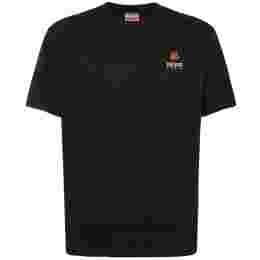 ◆당일◆24SS 보크 플라워 로고 자수 티셔츠 블랙 5TS412 4SG 99J