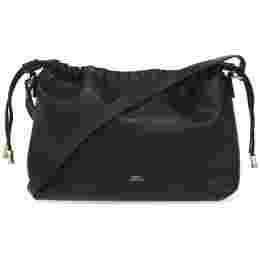 ◆당일◆25FW 니논 NINON 드로스트링 크로스백 블랙 PUAAT F61583 LZZ