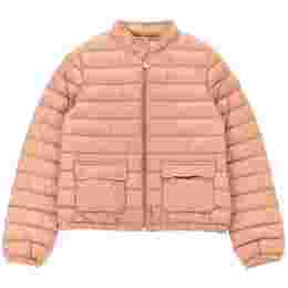 ◆키즈◆25SS 여성 LANS 로고 패치 패딩자켓 피치핑크 1A000 66 597YF 51V
