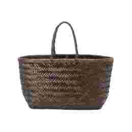 ◆당일◆25FW 밤부 트리플 점프 스몰 토트백 다크브라운 8811 DK BROWN