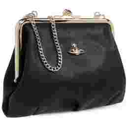 ◆당일◆25FW ORB 그레니 프레임 펄스 체인 토트백 블랙 4B010007W L001N N402