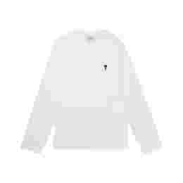 ◆당일◆25FW 스몰 하트 로고 롱슬리브 화이트 BFUTS235 724 100