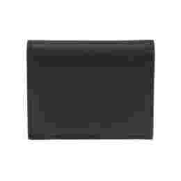 ◆당일◆25FW 금장 더블 간치니 컴팩트 반지갑 블랙 22-D780 0726512