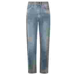 ◆당일◆25FW 백 스티치 워싱 데님진 라이트블루 S67LA0027 S30561 984
