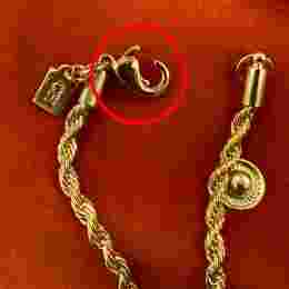 ◆스크래치◆로프 체인 넥클리스 골드 ROPE CHAIN