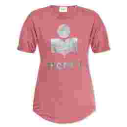 ◆당일◆25SS 콜디 KOLDI 로고 린넨 티셔츠 앤틱핑크 TS0004FA A1N10E AKSI