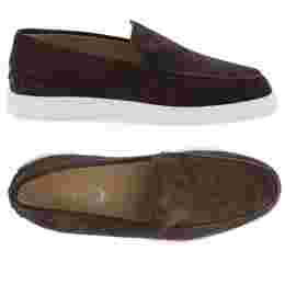 ◆당일◆25FW T 로고 슬립온 로퍼 브라운 XXM59K00040 M8W S800