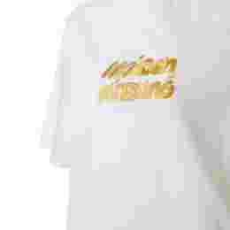 ◆당일◆25SS 버블 로고 드로스트링 티셔츠 화이트 OW00120KJ0119 P100